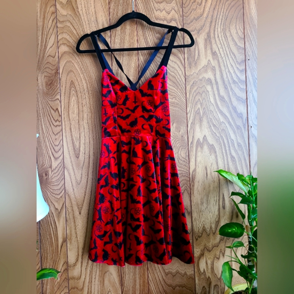 NWT Blackmilk Clothing Samhain Velvet Dark Magic Dress